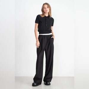 Tibi Tropical Wool Marit Pant XXS